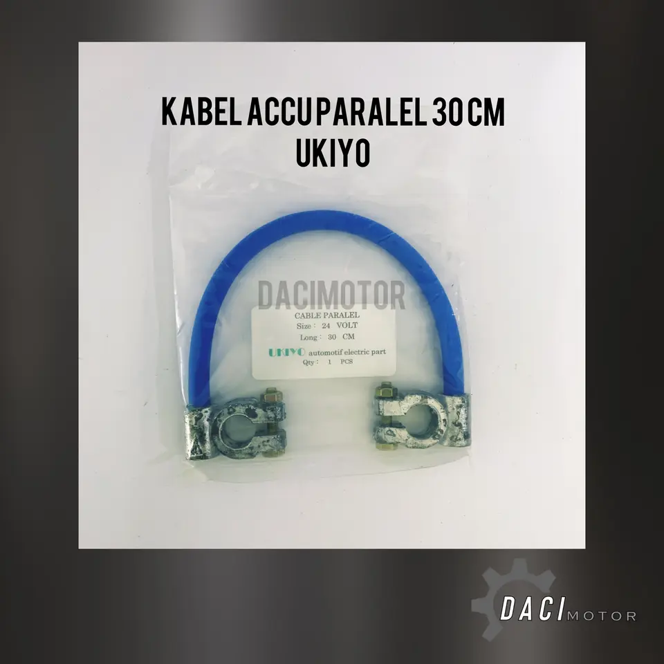 KABEL PARAREL KEPALA+KEPALA 30CM UKIYO null KABEL ACCU UKIYO