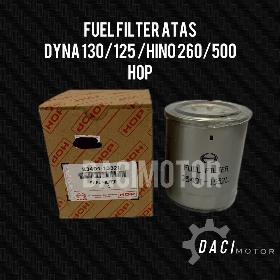 FILTER SOLAR ATAS HINO 260 LOHAN/ DYNA HT / ENGKEL 110 HOP