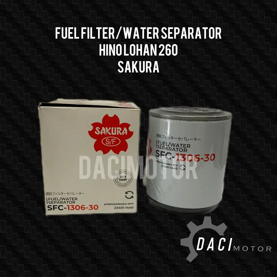 FUEL FILTER/WATER SEPARATOR HINO 260 SAKURA