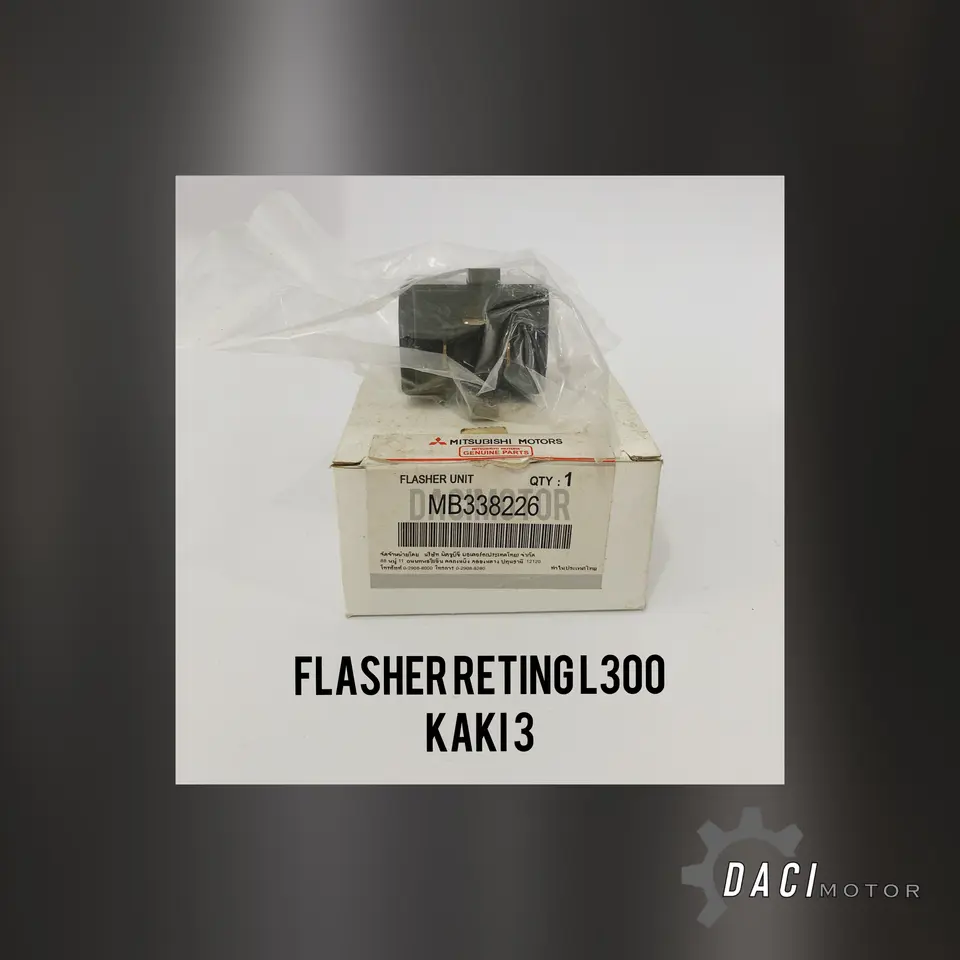 FLASHER RETING L300 (KAKI 3) MTB MB338226 FLASER/FLASHER RETING / SEN / SEIN MITSUBISHI