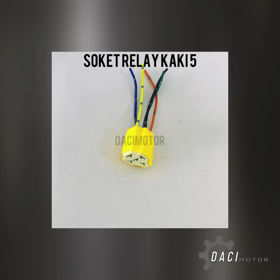 SOKET KAKI 5 RELAY KERAMIK WND