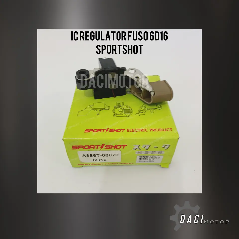 IC REGULTORA FUSO 6D16 SPORTSHOT A886T-06870 IC REGULATOR / ALTERNATOR / STARTER SPORTSHOT