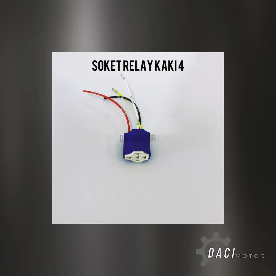 SOKET KAKI 4 RELAY KERAMIK WND