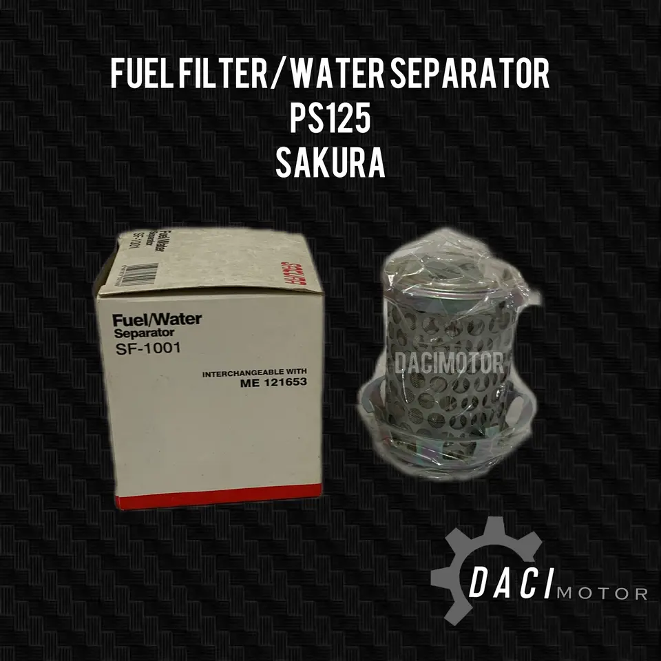 FUEL FILTER BAWAH /WATER SEPARATOR PS 125 SAKURA
