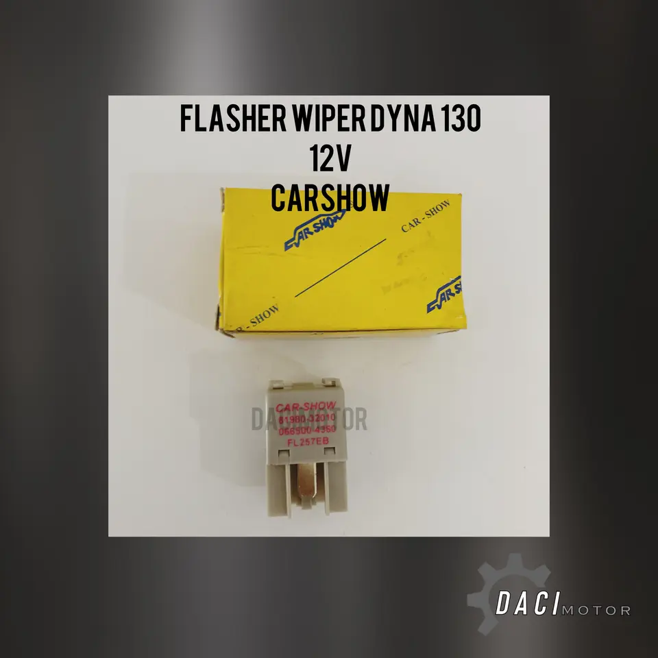 FLASHER WIPER DYNA 130 12V CARSHOW 066500-4360 / 81980-32010 FLASER/FLASHER WIPER CARSHOW
