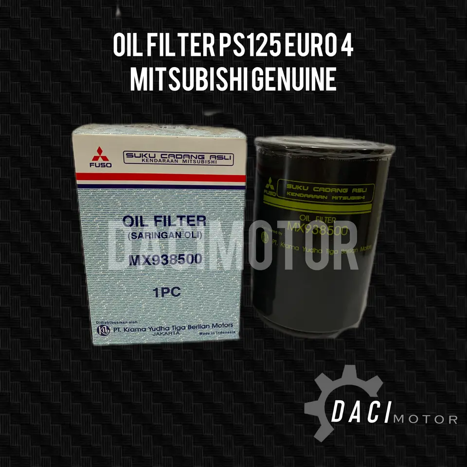 OIL FILTER PS 125 EURO 4 MITSUBISHI G MX938500 FILTER OLI / OIL FILTER/ OF MITSUBISHI