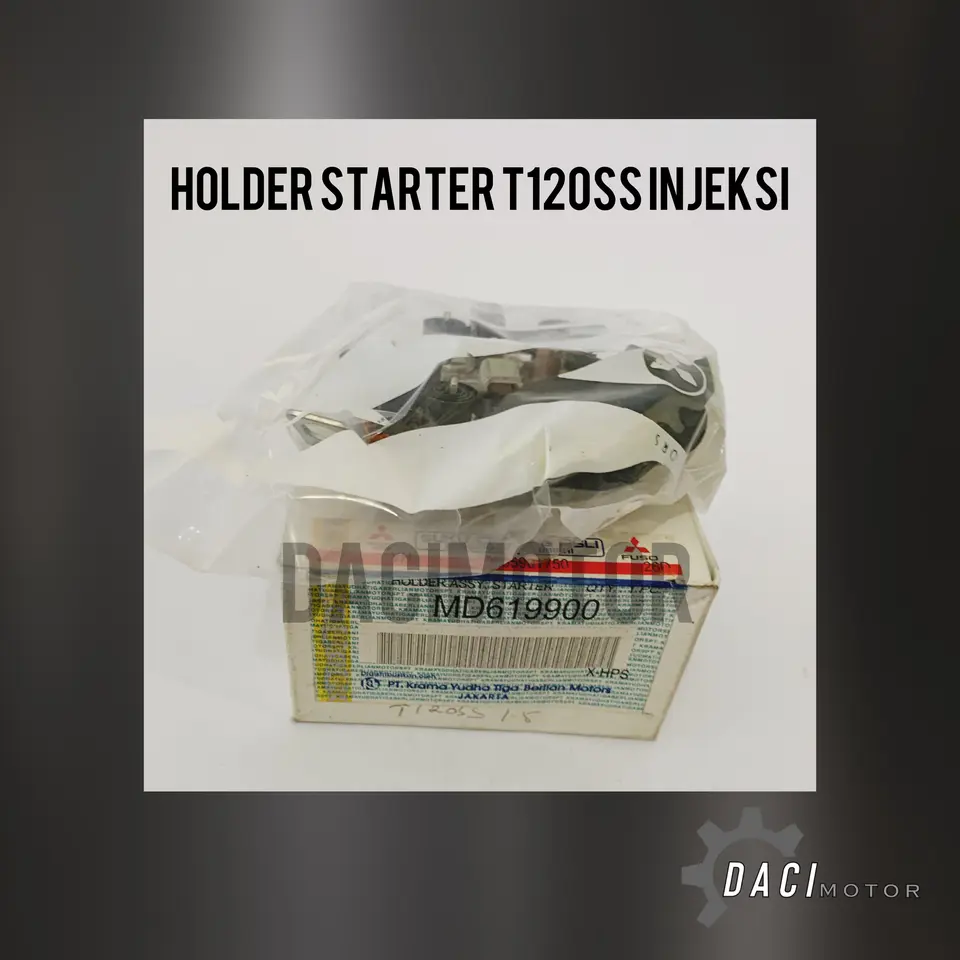 HOLDER STARTER T120SS INJEKSI MITSUBISHI MD619900 HOLDER STARTER / RUMAH ARANG STARTER MITSUBISHI